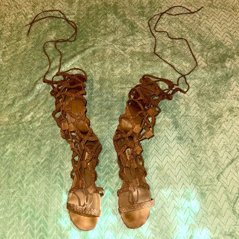 Steve Madden Adjustable Gladiator Style Sandals - image 1